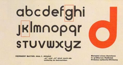 tipografia bayer